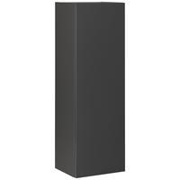 Hängender Midischrank "New Yor k", Grau B: 33 cm - Grau, MODERN, Glas/Holzwerkstoff (33/102/28,5cm) - MID.YOU