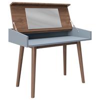 Schminktisch Henriette ca. 100x75x50 cm Nussbaumfarb. - Nussbaumfarben, KONVENTIONELL, Holzwerkstoff (100/75/50cm) - Playboy