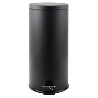 TRETEIMER 100629 - Schwarz, Basics, Kunststoff/Metall (29.5/63,5/63,5cm) - Spirella