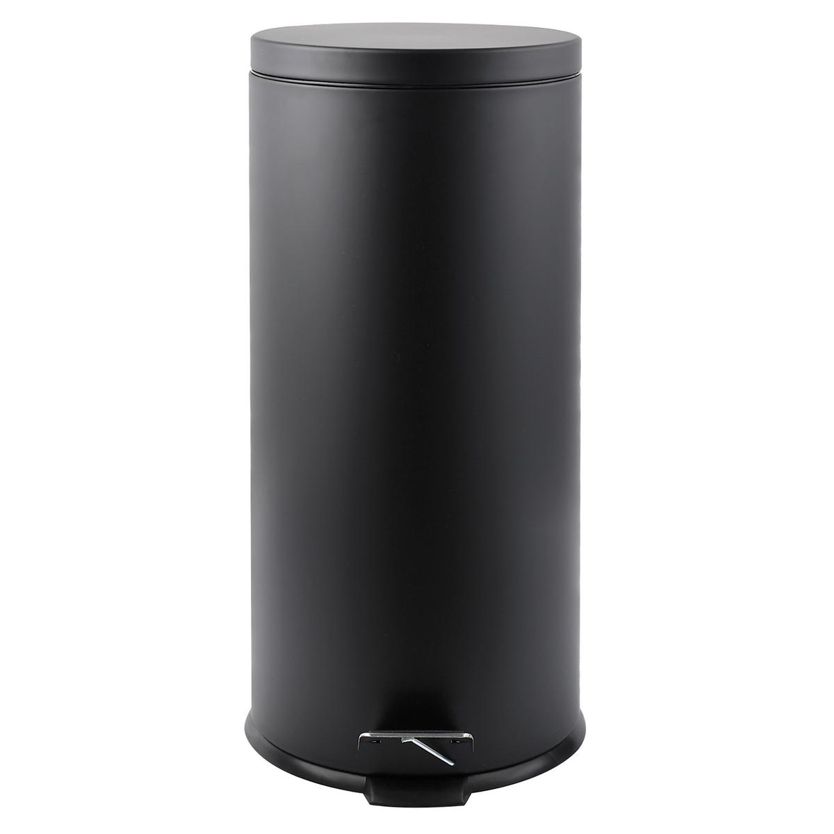 TRETEIMER 100629 - Schwarz, Basics, Kunststoff/Metall (29.5/63,5/63,5cm) - Spirella