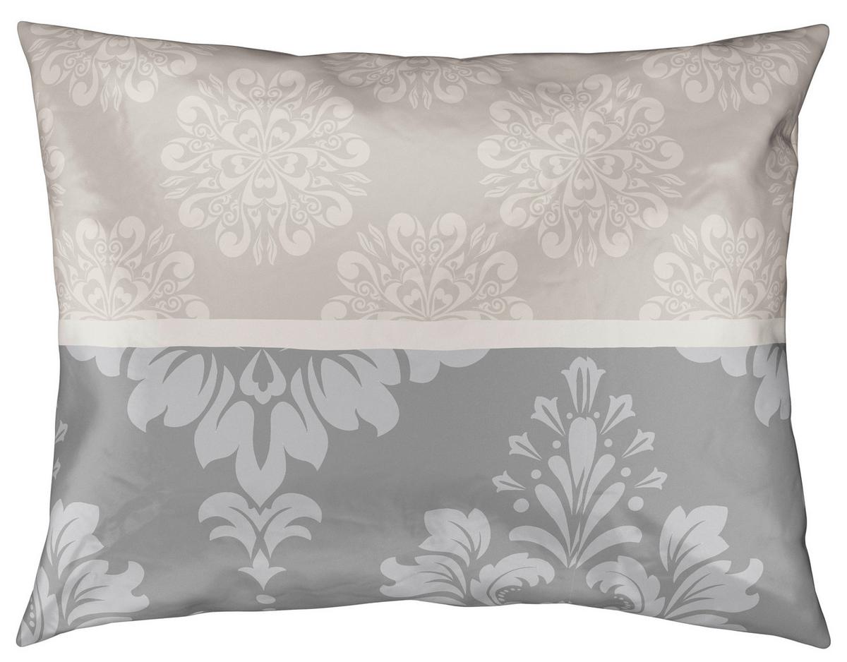 BETTWÄSCHESET YVONNE - Grau, Konventionell, Textil (160/210cm) - Modern Living