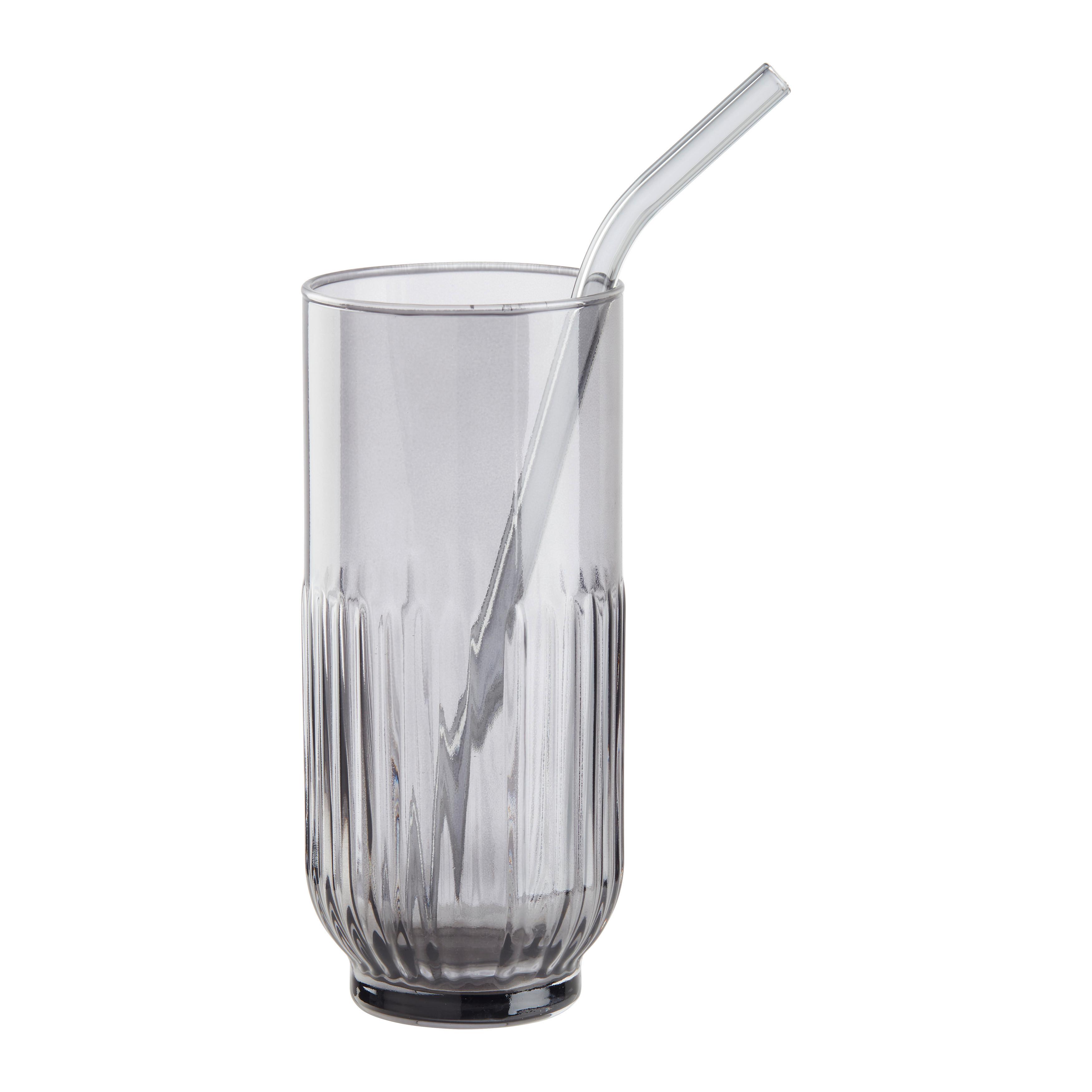 RIETJE JESSY - Transparant/Zwart, Glas (20cm) - Premium Living