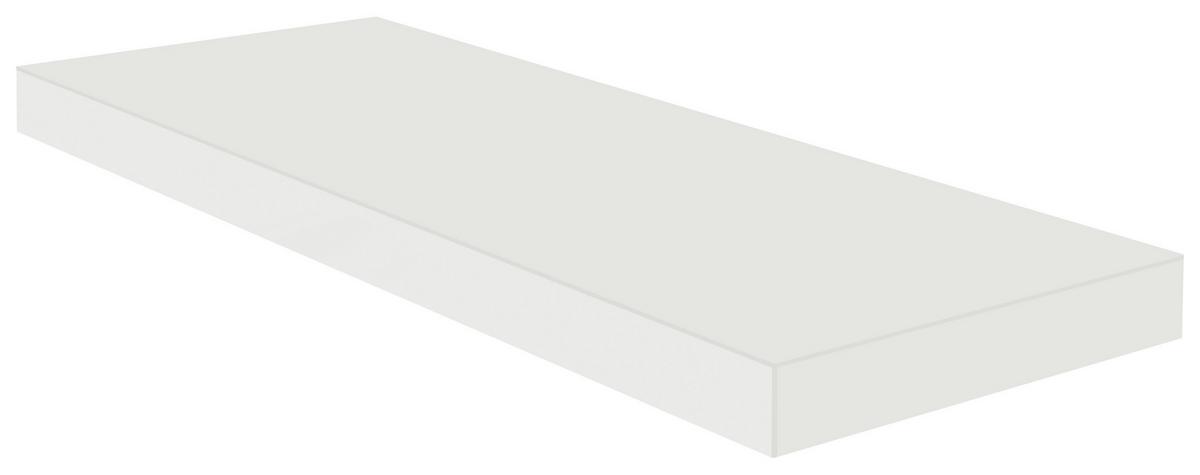 Wandboard Mister Office in Weiss - Weiss, Modern, Holzwerkstoff (60/4/24cm) - Mömax