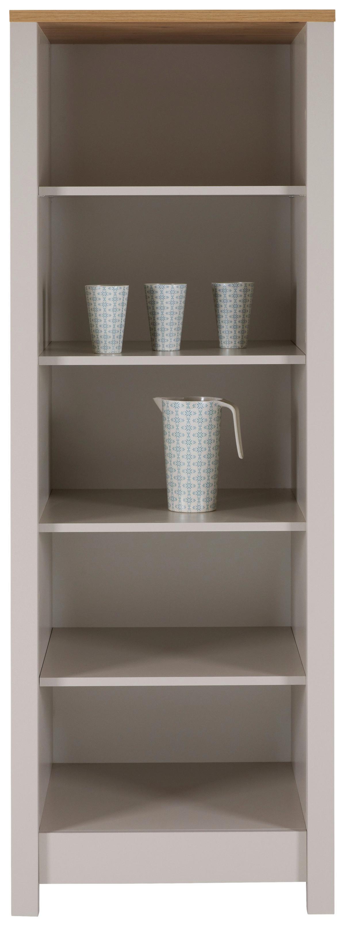 Standregal Sardegna Kaschmir/Eiche - Kaschmir/Eiche Artisan, ROMANTIK / LANDHAUS, Holzwerkstoff (60/167/60cm) - home24