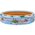 Kinderschwimmbecken Planes - Orange/Weiß, MODERN, Kunststoff (168cm) - Intex Kinderschwimmbecken Planes - Orange/Weiß, MODERN, Kunststoff (168cm) - Intex