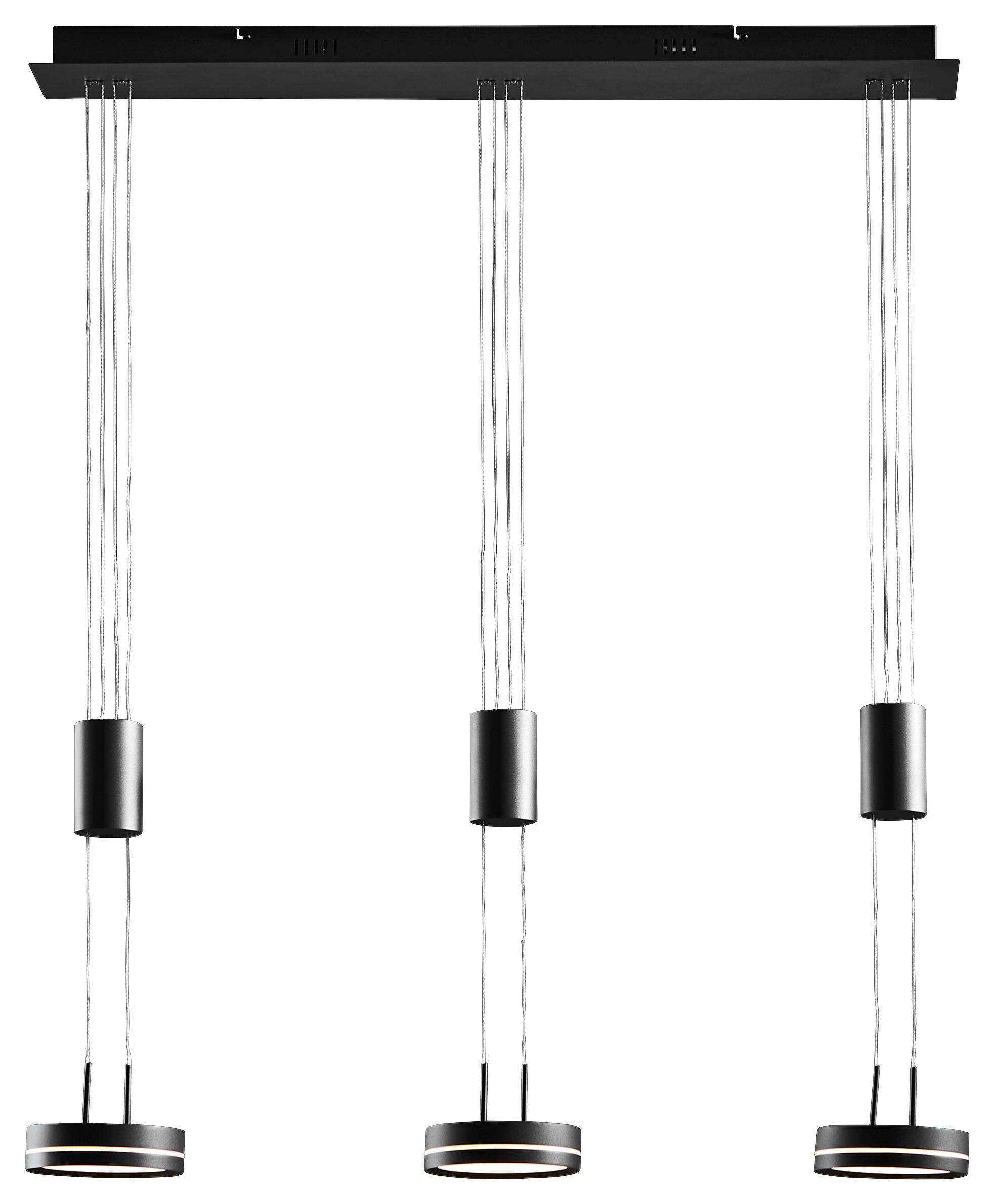 LAMPA WISZĄCA LED 326510342 FRANKLIN - antracytowy/biały, Lifestyle, tworzywo sztuczne/metal (85/14/180cm) - Trio Leuchten