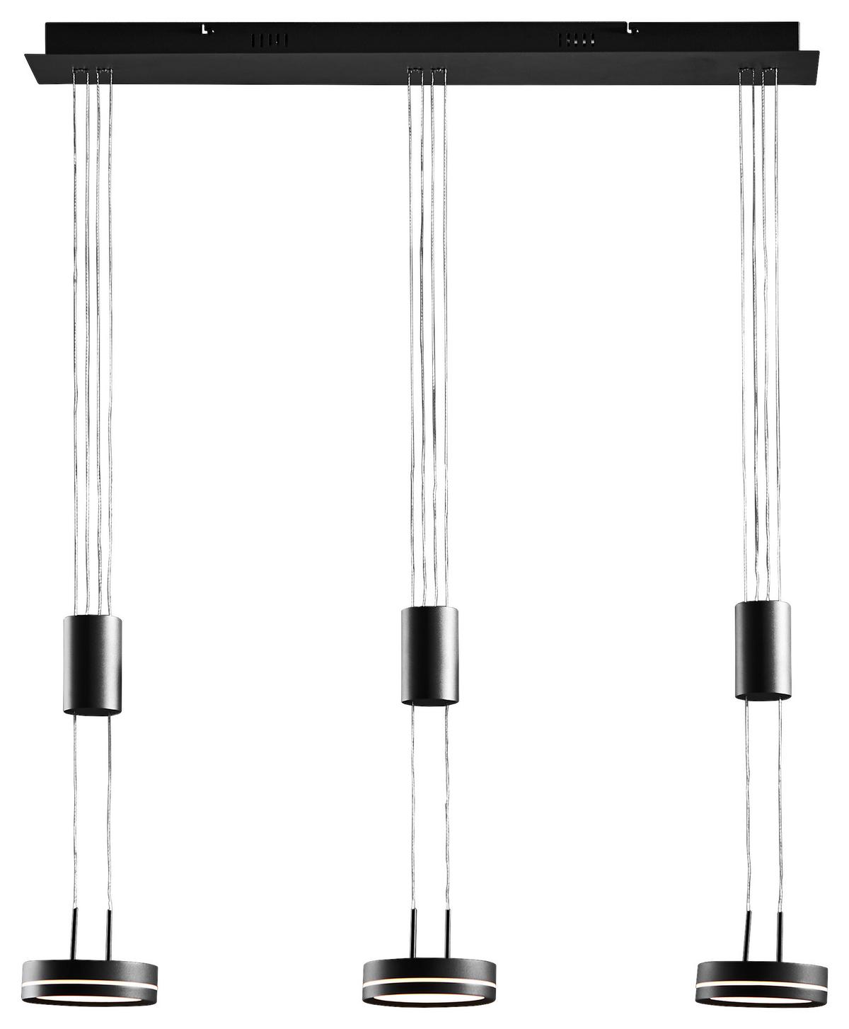 LAMPA WISZĄCA LED 326510342 FRANKLIN - antracytowy/biały, Lifestyle, tworzywo sztuczne/metal (85/14/180cm) - Trio Leuchten