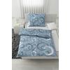 Posteljina New Circles 140x200/60x80cm - plava, tekstil (140/200cm) - Modern Living