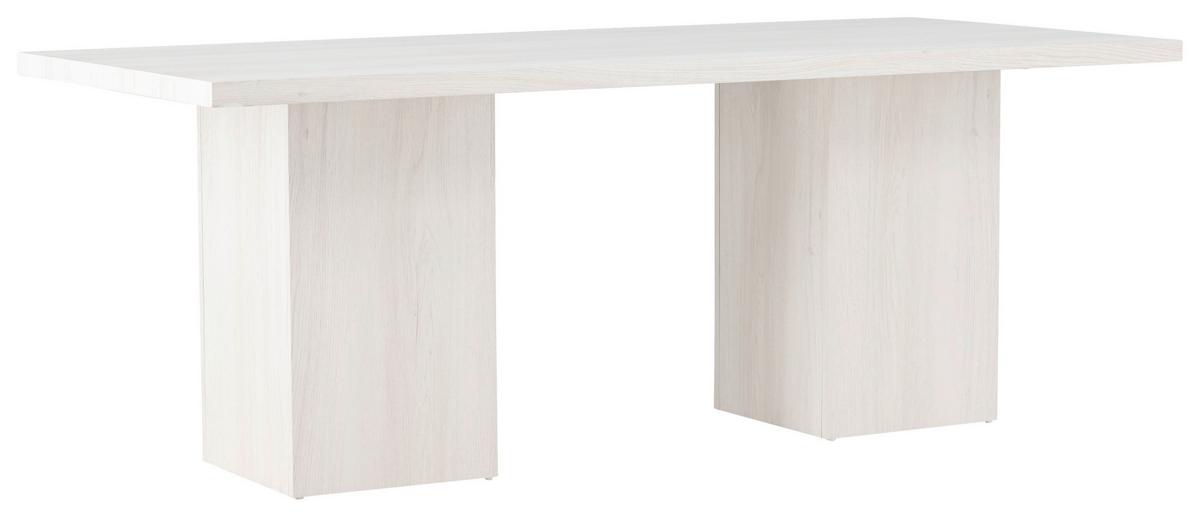 ESSTISCH OLGA - Weiß, Design, Holz (200/90/75cm) - Livetastic