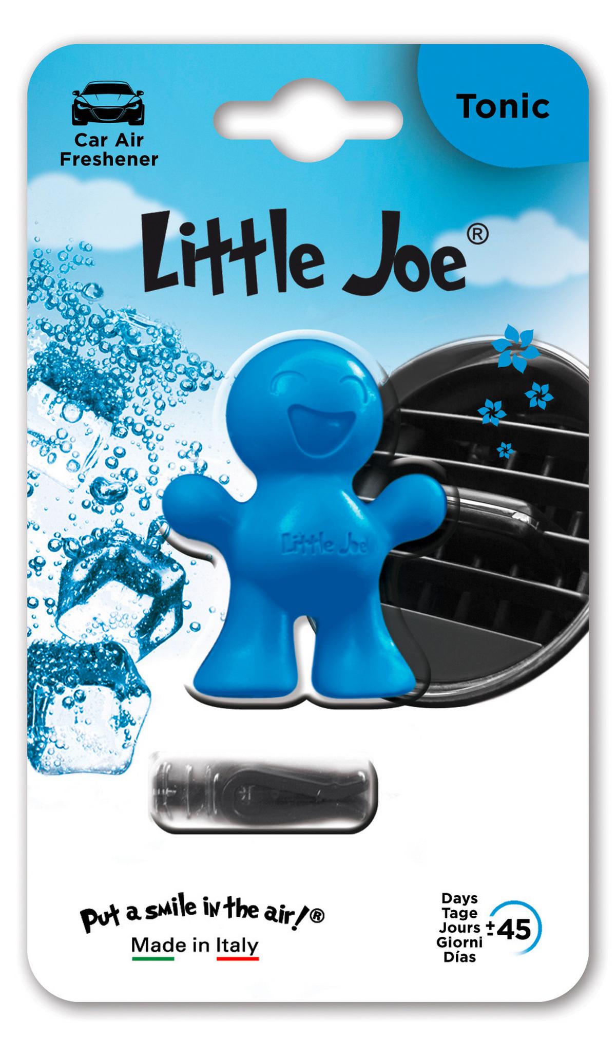 Autóillatosító Little Joe Tonic - kék, műanyag (2.6/14.5/8.5cm)