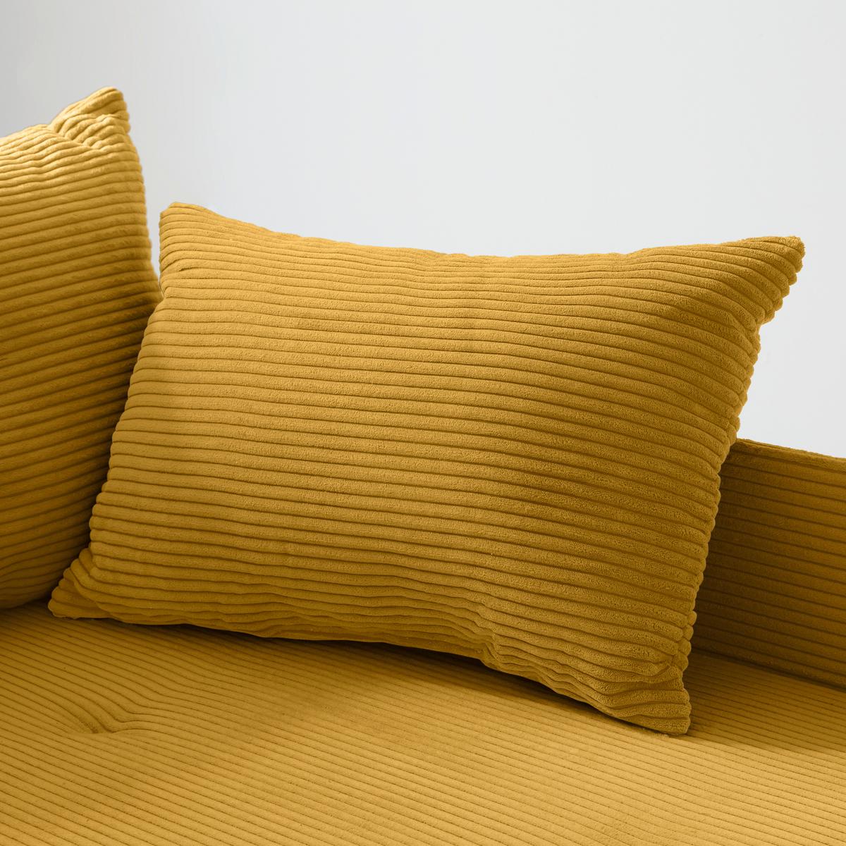 Liege Nova Senfgelb - Senfgelb/Schwarz, MODERN, Holz/Textil (85/62/145cm) - Based