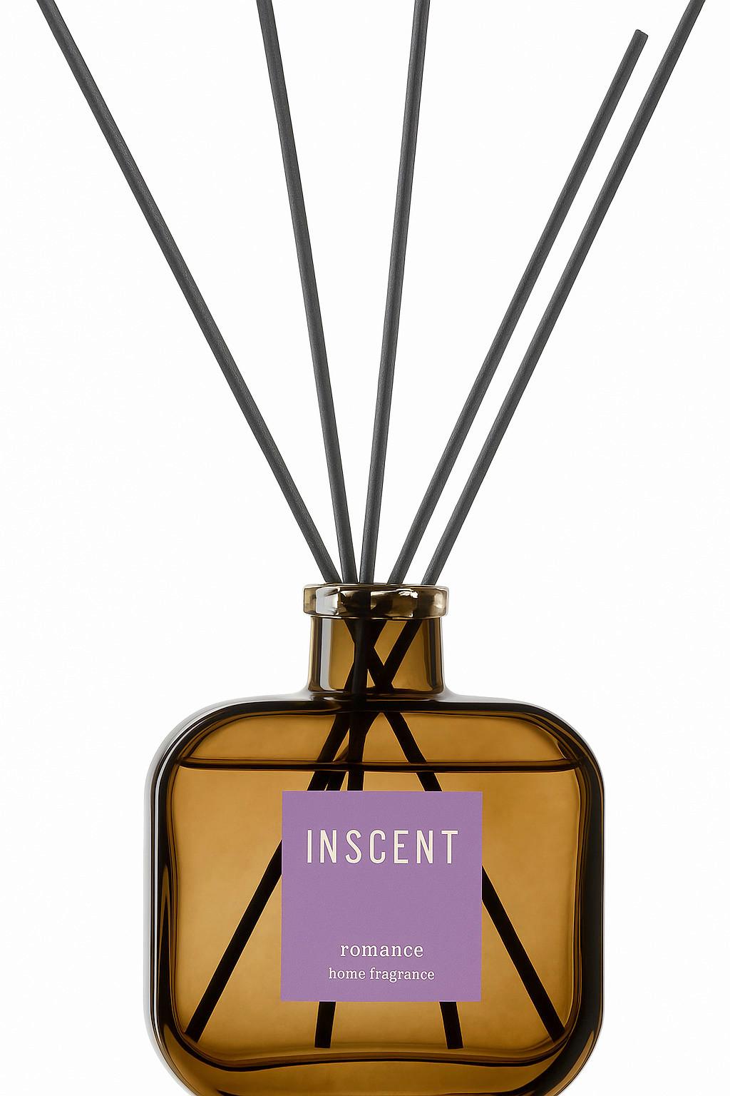 Odorizant de cameră cca. 500 ml Romance - violet, Konventionell, sticlă (500ml) - Inscent