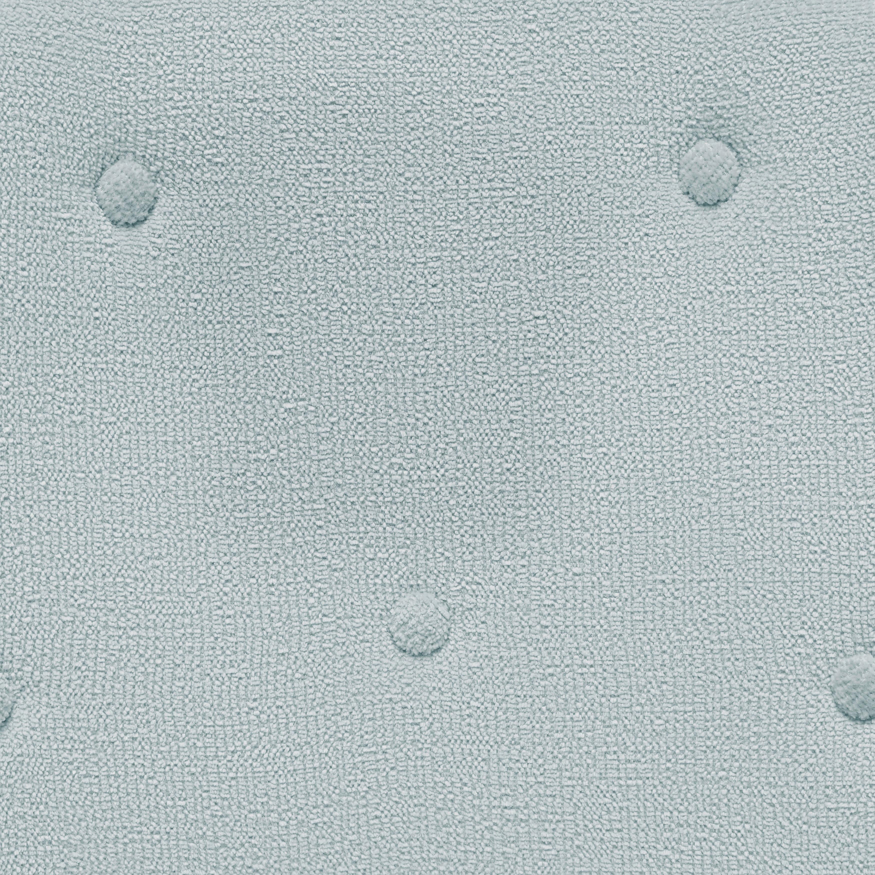 FÅTÖLJ FLORIS -TREND- - Graublau/svart, Romantik / Lanthus, metall/trä (67/77/73cm) - Mömax