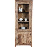 Vitrina Industry - prirodne boje, Lifestyle, drvo (67/180/42cm) - Zandiara