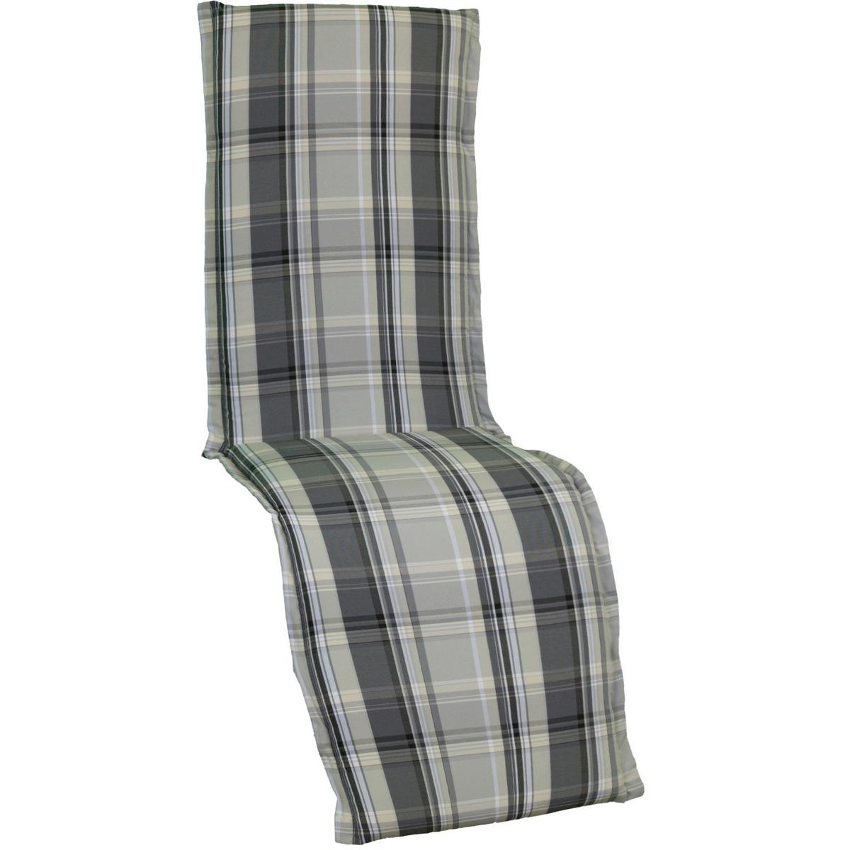 Relaxsesselauflage Atika m. Zip ca. 170x52 cm Beige - Beige, Basics, Textil (170/52/8cm) - Gardenson