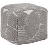 Tabure Tamara, Siva, Snemljiva Prevleka - siva, Trendi, tekstil (45/45/45cm) - Premium Living