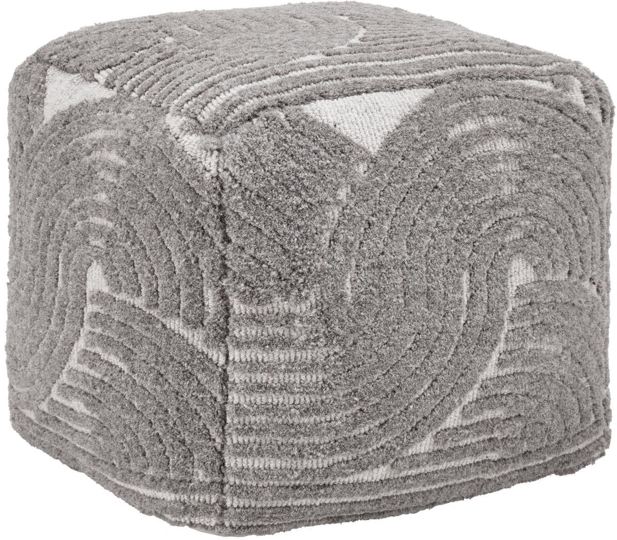 Tabure Tamara, Siva, Snemljiva Prevleka - siva, Trendi, tekstil (45/45/45cm) - Premium Living