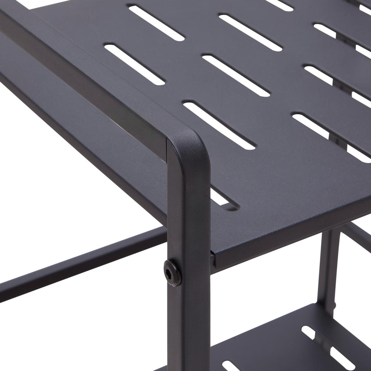 Regal Umbro 3 Anthrazit - Anthrazit, Modern, Metall (33/74/28cm) - Mömax