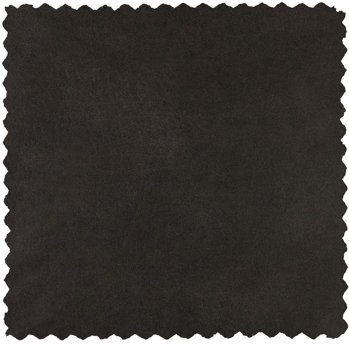 3 Sitzer Sofa Rodeo Schwarz B: 277cm - Schwarz, Design, Leder/Metall (277/85/86cm) - Livetastic