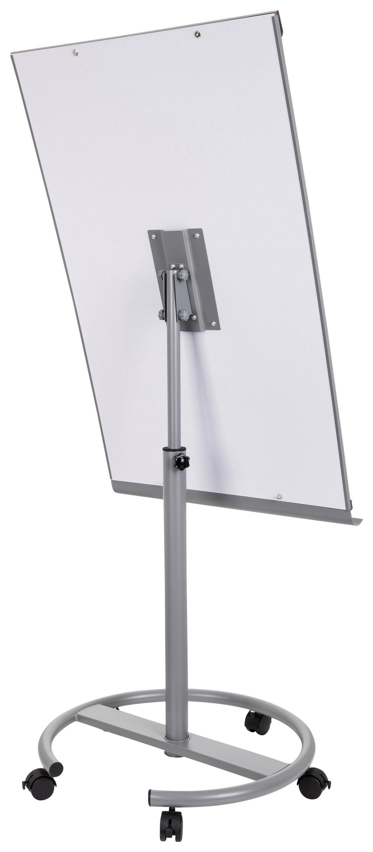 Bela Tabla Multiboard, Srebrna - srebrne barve/bela, Basics, kovina/umetna masa (65,5/133-190/60cm) - MID.YOU