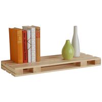 Wandregal aus Kiefer Massiv - Kieferfarben, Modern, Holz (60/5/23,5cm) - Mömax