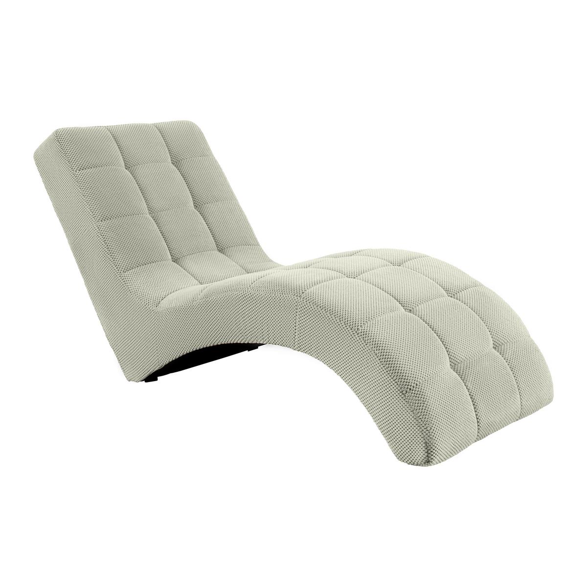 Fotoliu sezlong de relaxare LAGUNA - grej, Modern, textil (68/80/167cm) - Mömax