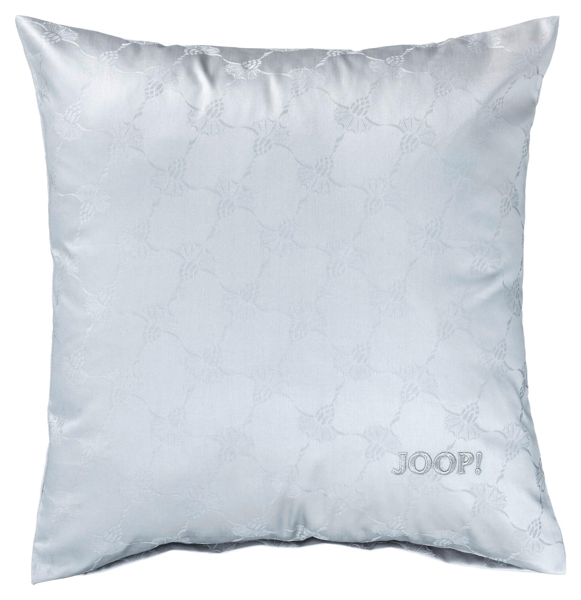 POSZWA NA PODUSZKĘ JOOP! CORNFLOWER - kolor srebrny, Basics, tkanina (40/40cm) - Joop!