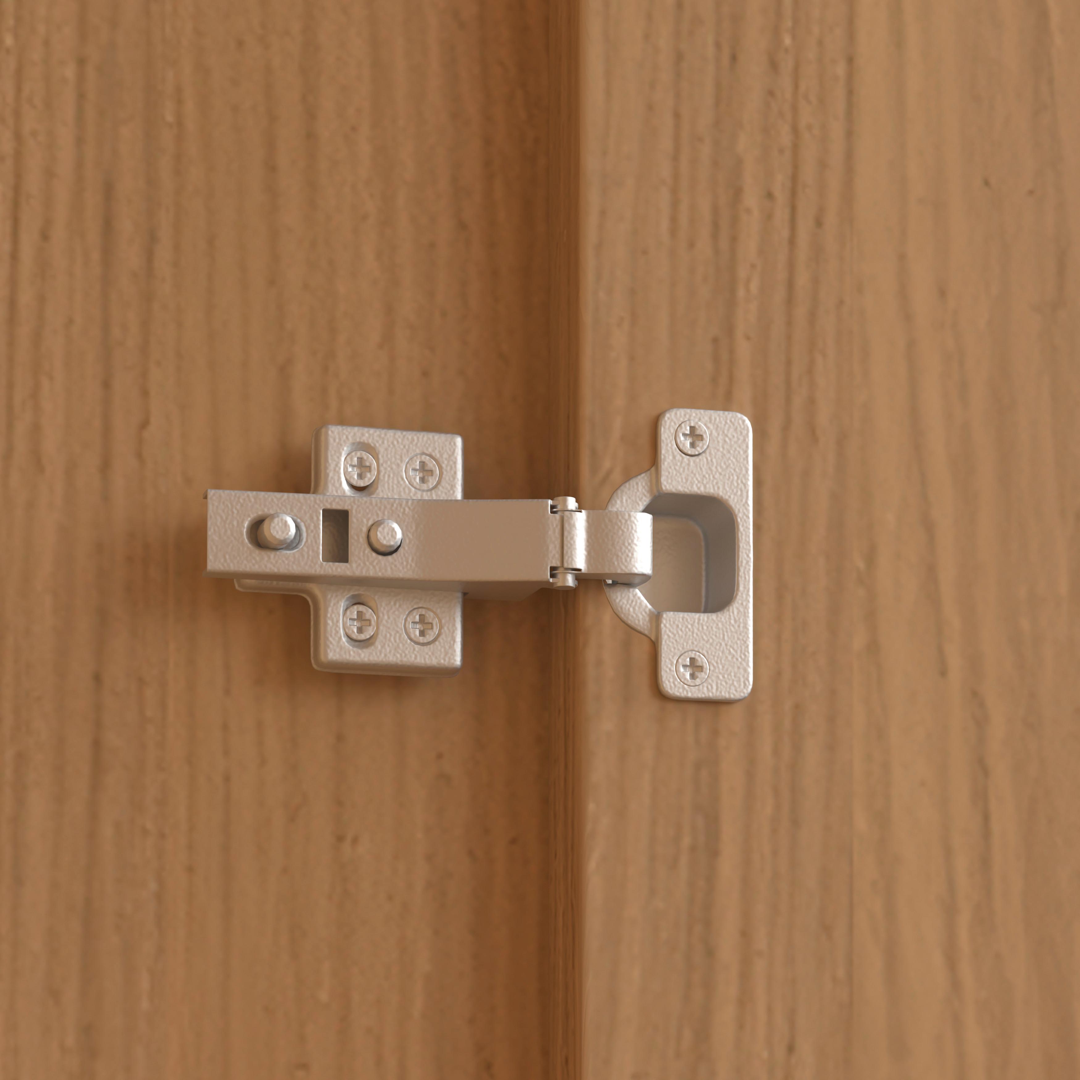 GARDEROB MARLO - ekfärgad, Modern, trämaterial/trä (100/223/60cm) - Bessagi Home