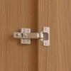 GARDEROB MARLO - ekfärgad, Modern, trämaterial/trä (100/223/60cm) - Bessagi Home