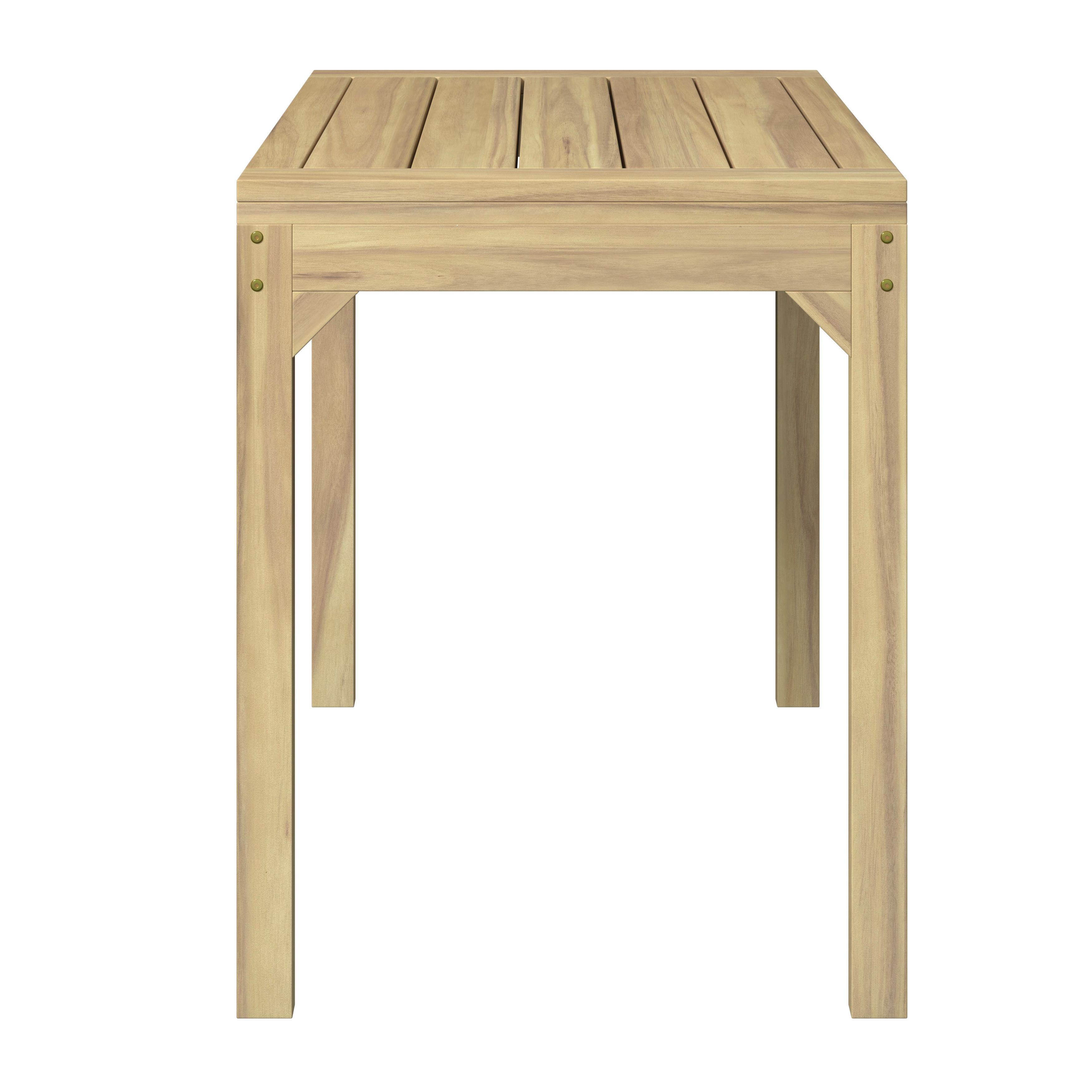 BALKONGMÖBLER SET SANA - akaciefärgad, Natur, trä (60-120/60/73,3cm) - Mömax