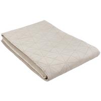 NARZUTA NA ŁÓŻKO ANJA - taupe, Basics, tkanina (220/240cm) - Novel