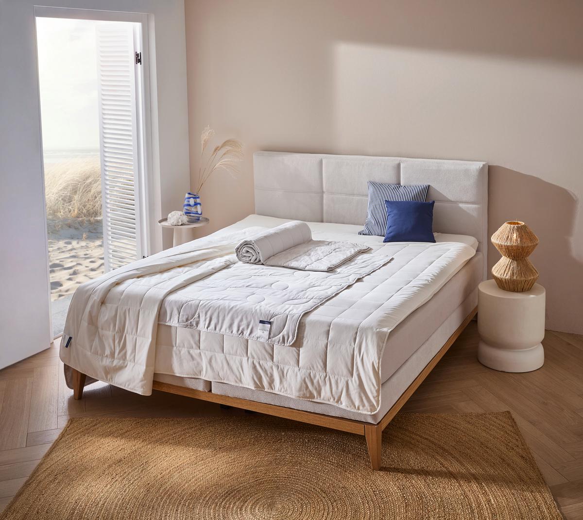 KOŁDRA LETNIA BAMBOO FRESH - biały, Basics, tkanina (135/200cm) - Billerbeck