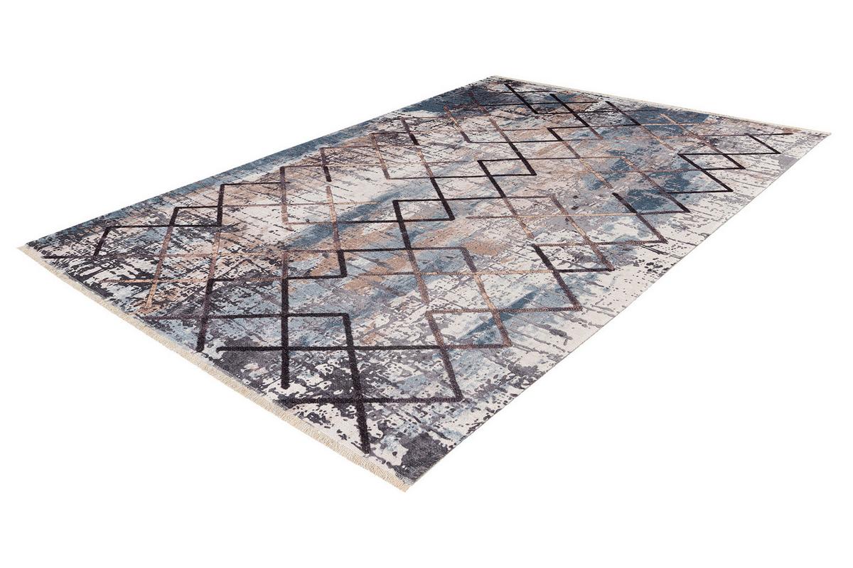 Flachwebeteppich My Valencia Multicolor ca. 200x290cm - Multicolor, Design, Textil (200/290cm) - Obsession