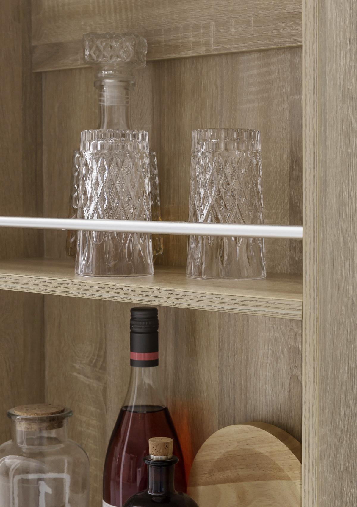 Bartisch WL5.733 ca. 120x60x107 cm Eiche - Sonoma Eiche, Basics, Holzwerkstoff (120/60/107,5cm) - MID.YOU