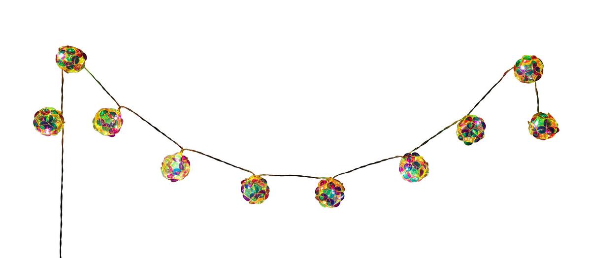 Lichterkette Liebe Perlmutt max. 0,3 Watt - Transparent/Perlmutt, MODERN, Kunststoff (165cm) - Mömax