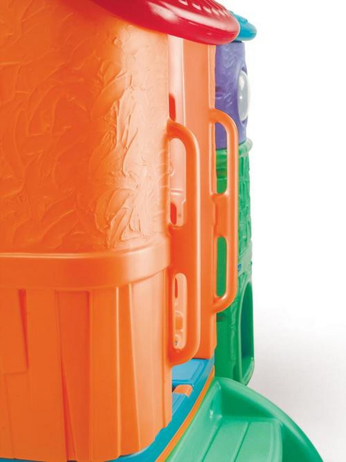 Spielturm Clubhouse aus Kunststoff - Blau/Grün, Basics, Kunststoff (348/177,8/232,4cm) - Ambia Garden
