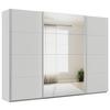 DULAP USI CULISANTE FELDKIRCH - argintiu/gri deschis, Modern, material pe bază de lemn (315/229/62cm)