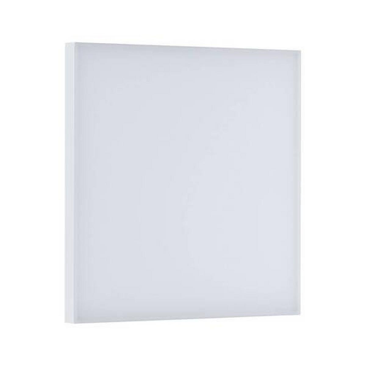 LED-Paneel Velora in Weiß max. 16,8 Watt - Weiß, Basics, Metall (30/30/5cm) - Paulmann
