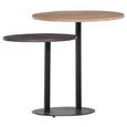 Mizica Firestone - naravna/črna, Moderno, kovina/les (68/52/40cm) - Mömax modern living