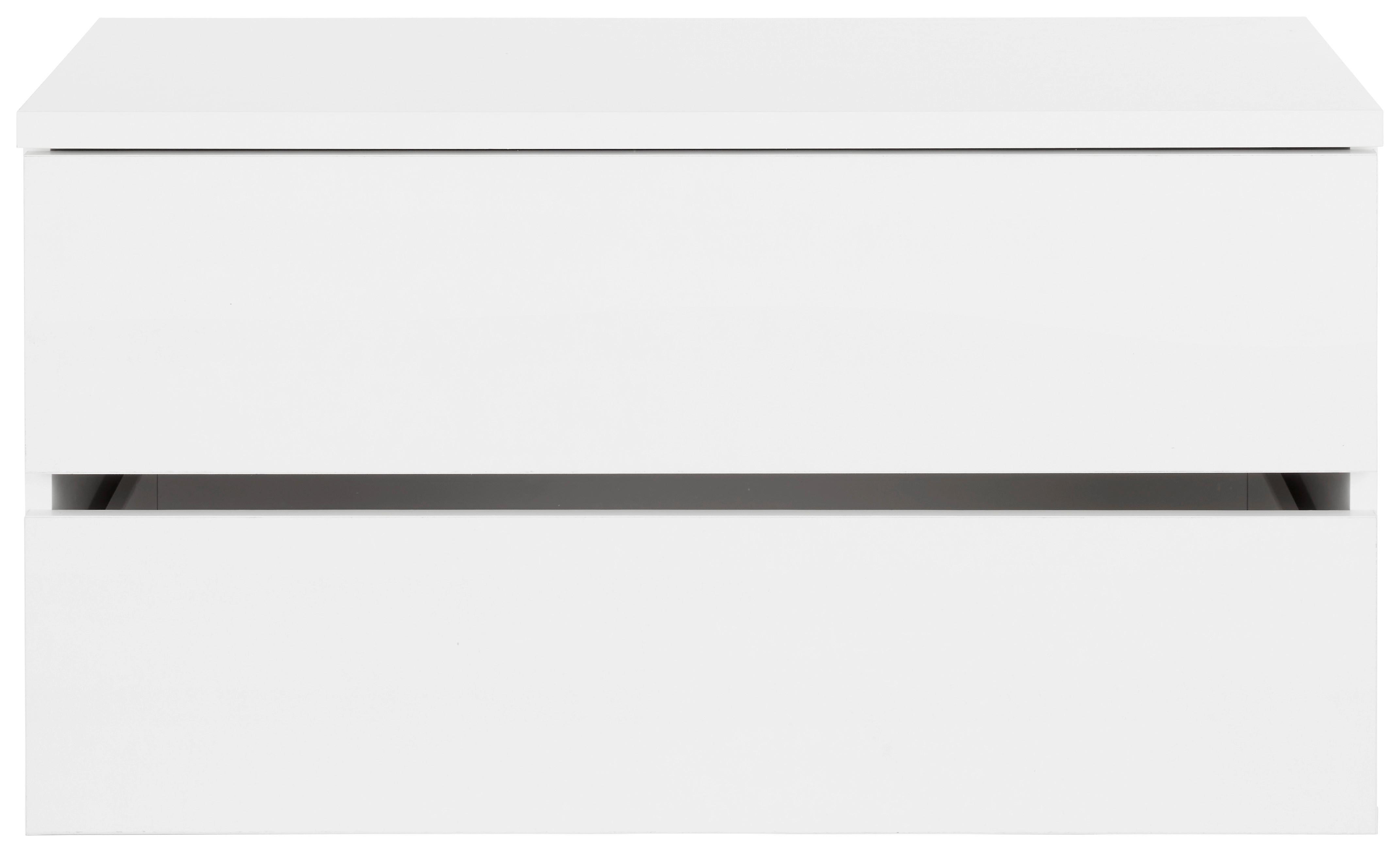 Schubkasteneinsatz in Weiss - Weiss, Holzwerkstoff (79/44/40cm) - Premium Living