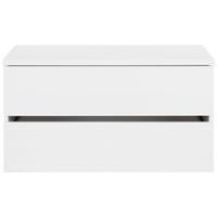 Schubkasteneinsatz in Weiss - Weiss, Holzwerkstoff (79/44/40cm) - Premium Living
