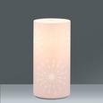 Tischleuchte Pia, max. 60 Watt - Rosa, ROMANTIK / LANDHAUS, Glas/Metall (10/20cm) - MÖMAX modern living