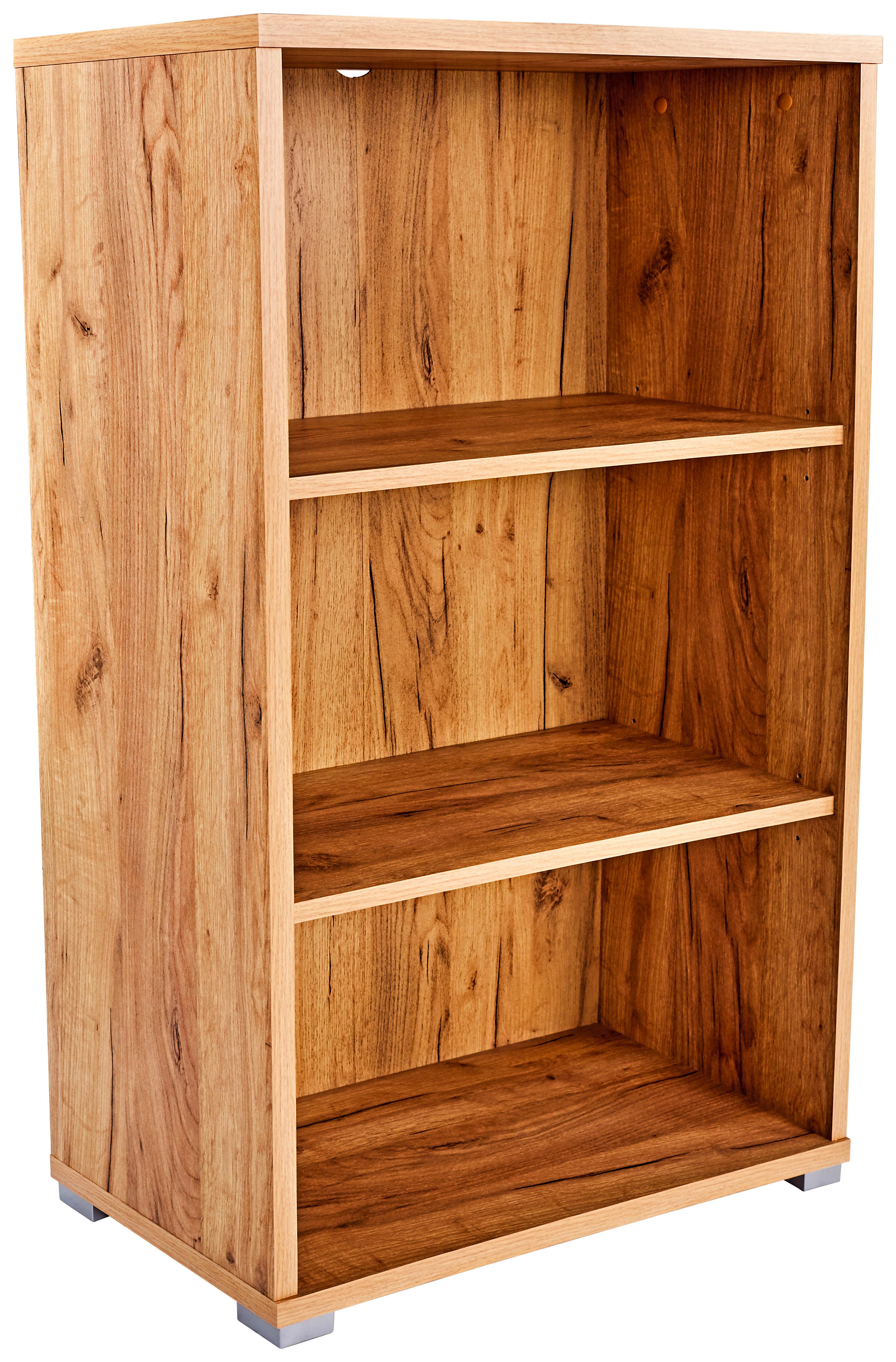 Pisarniški Regal Profi - barve hrasta, Moderno, leseni material (75/113/35cm) - Mömax