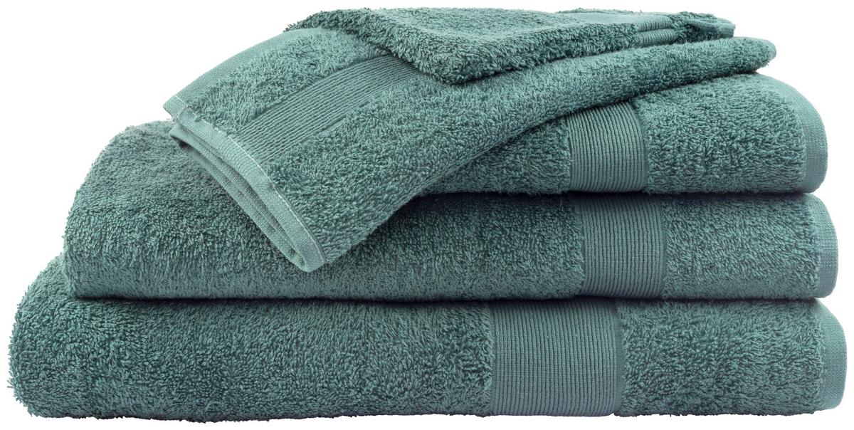 Duschtuch Silke Mintgrün ca. 70x140cm - Mintgrün, Textil (70/140cm)