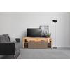 TV-BÄNK GOAL 2.0 -TOP- -BASED- - svart/ek Artisan, Modern, trämaterial/glas (180/67/44cm) - Based