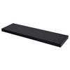 Poliță de perete ANJA -SB- - negru, Modern, material pe bază de lemn (80/3,8/23,5cm) - Modern Living