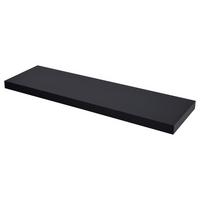 Wandboard Anja in Schwarz - Schwarz, MODERN, Holzwerkstoff (80/3,8/23,5cm) - Mömax