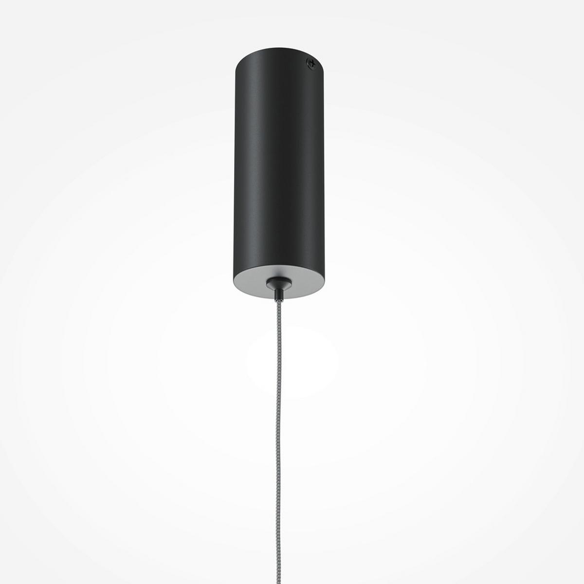 PENDELLEUCHTE HALO - Schwarz, Modern, Metall (80/17/36,7cm) - MAYTONI