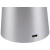 GLITTERLAMPA GERTRUDE - silver, Klassisk, metall/plast (9/33cm) - Mömax