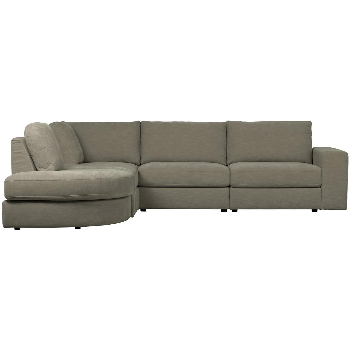 Sofaelement Family Grau B: 96cm - Schwarz/Grau, Design, Kunststoff/Textil (96/85/96cm) - Livetastic